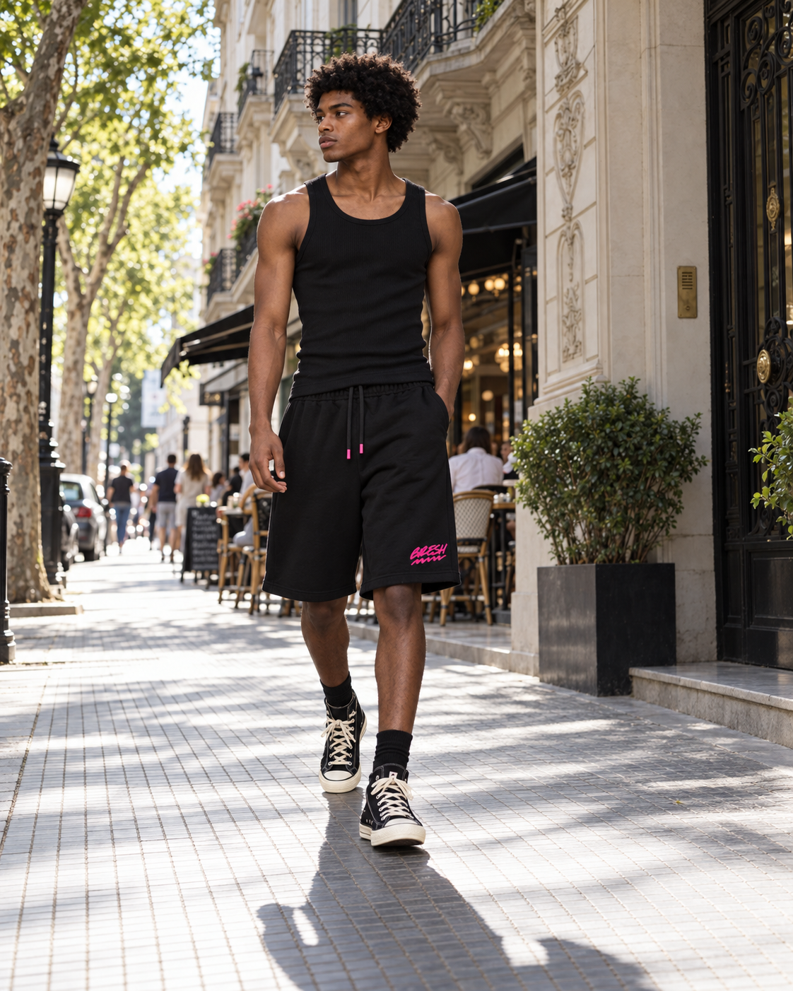 Short Friza – Negro