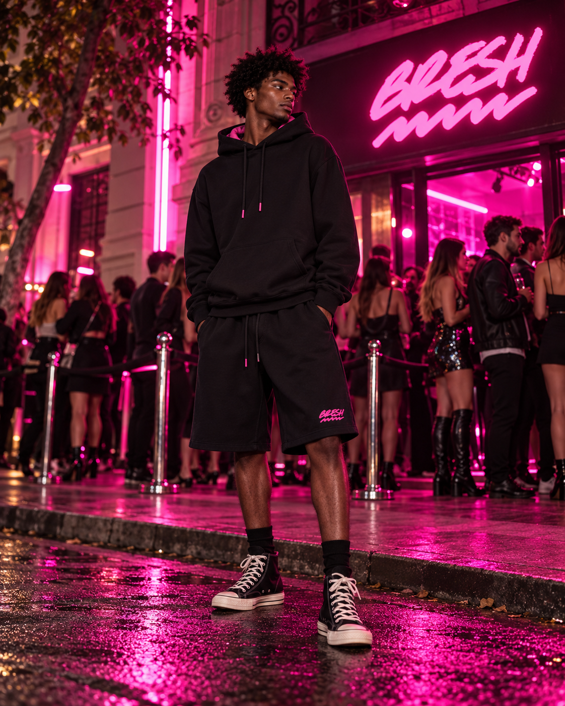 Short Friza – Negro