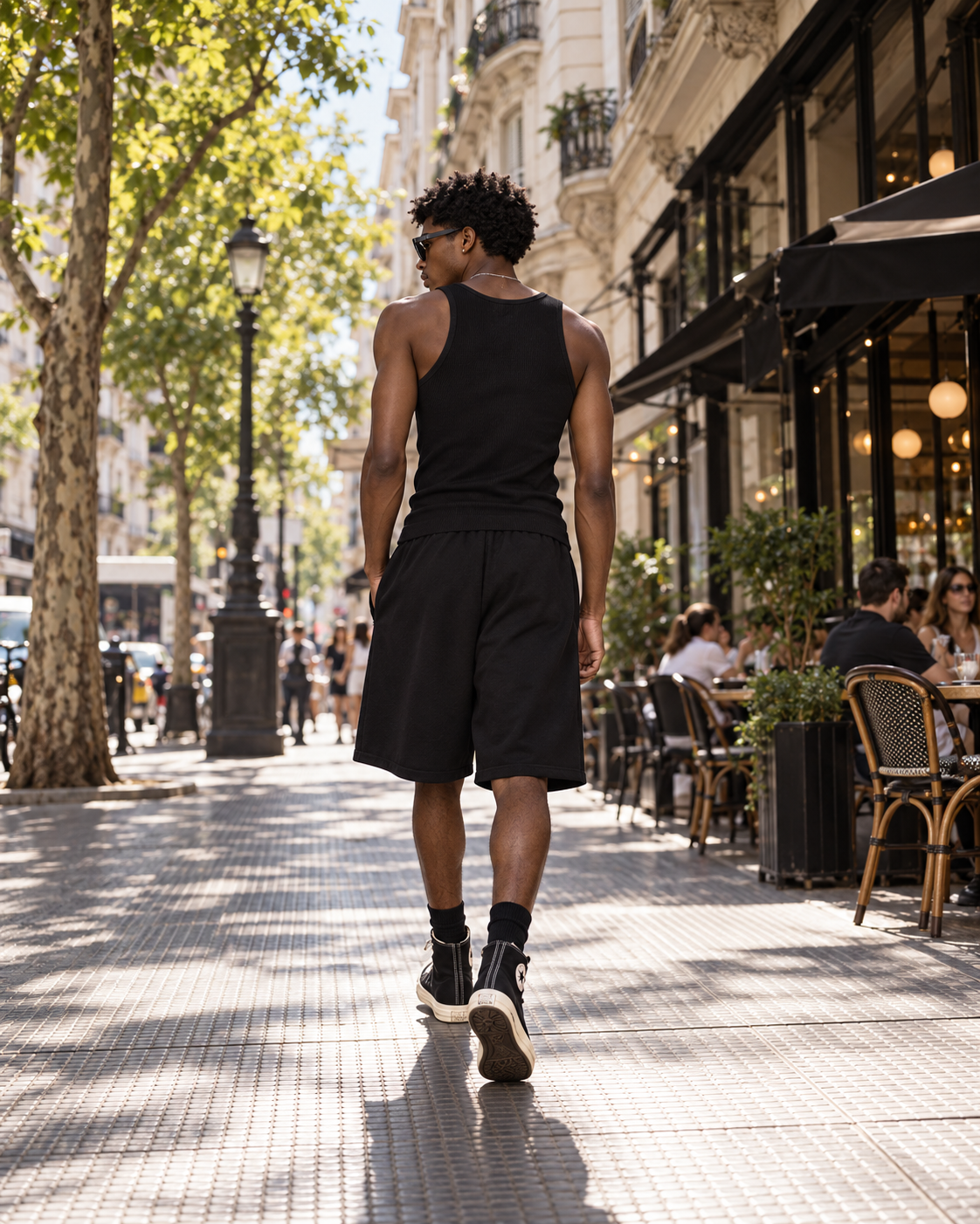 Short Friza – Negro