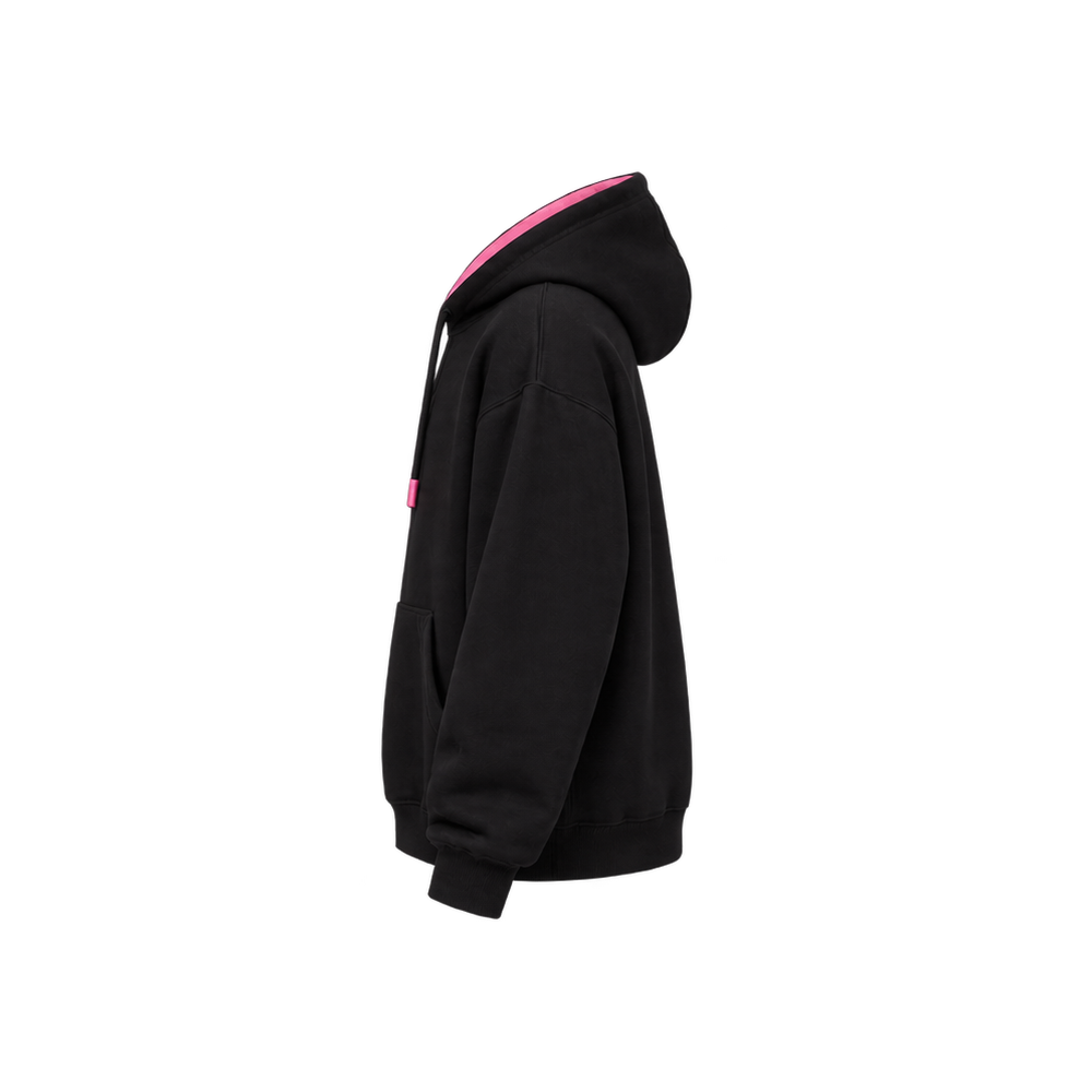 Hoodie Friza – Negro