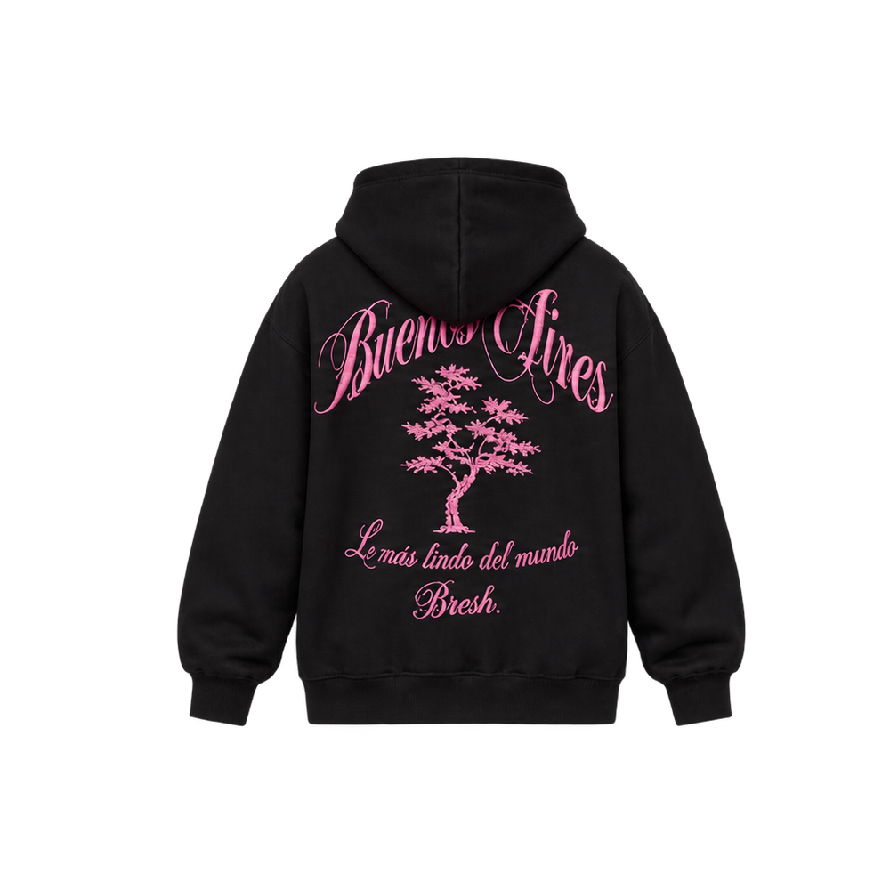 Hoodie Friza – Negro